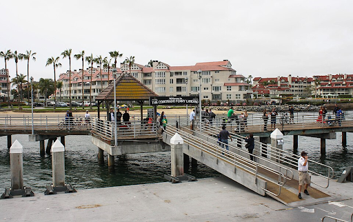 : Visitors at Coronado Ferry Landing