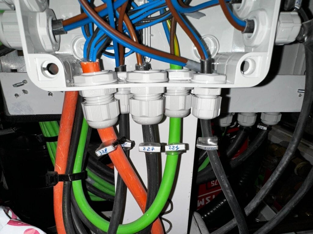 Inside view of a marine